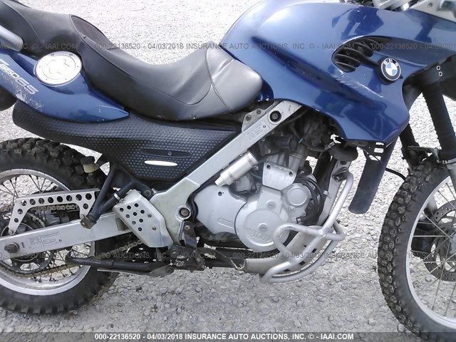 WB10183A43ZF71118 - 2003 BMW F650 DAKAR BLUE photo 8