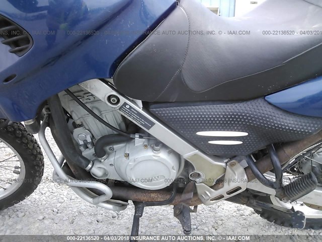 WB10183A43ZF71118 - 2003 BMW F650 DAKAR BLUE photo 9