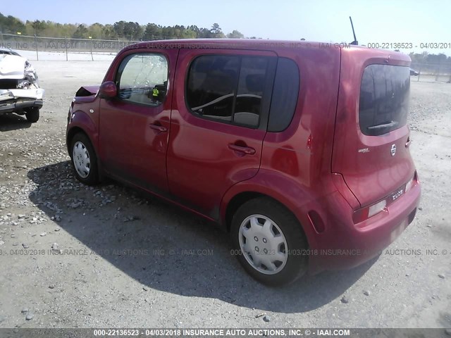 JN8AZ28R39T130024 - 2009 NISSAN CUBE S/SL MAROON photo 3