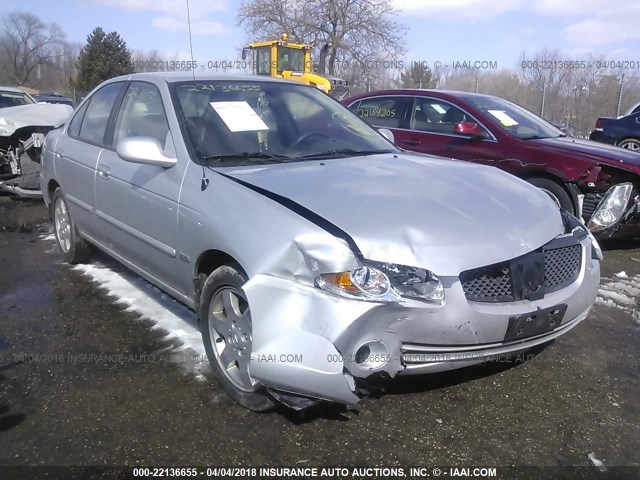 3N1CB51D26L598192 - 2006 NISSAN SENTRA 1.8/1.8S SILVER photo 1