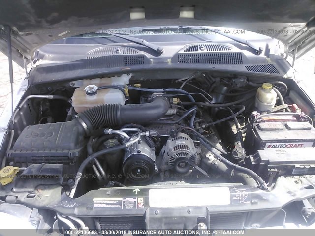 1J4GK48K86W114835 - 2006 JEEP LIBERTY SPORT 银色 照片 10