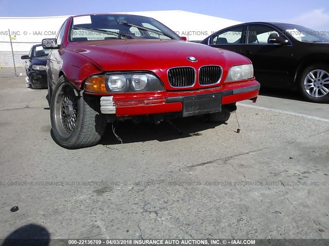 WBADM6342YGU24979 - 2000 BMW 528 I AUTOMATIC RED photo 6