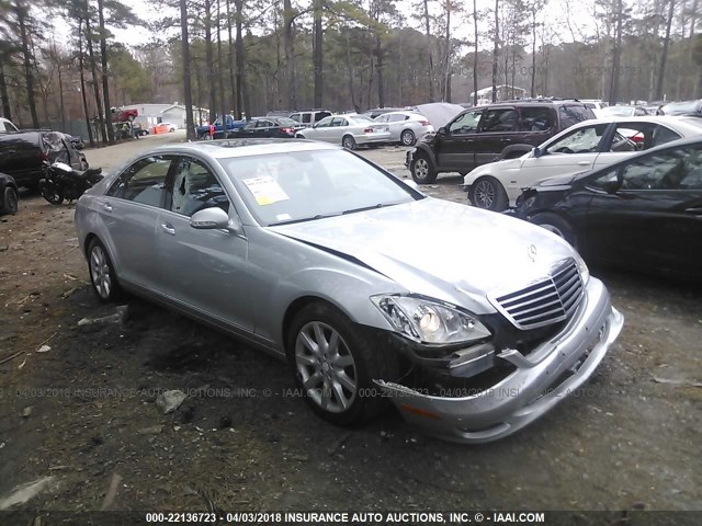 WDDNG86X68A224843 - 2008 MERCEDES-BENZ S 550 4MATIC SILVER photo 1