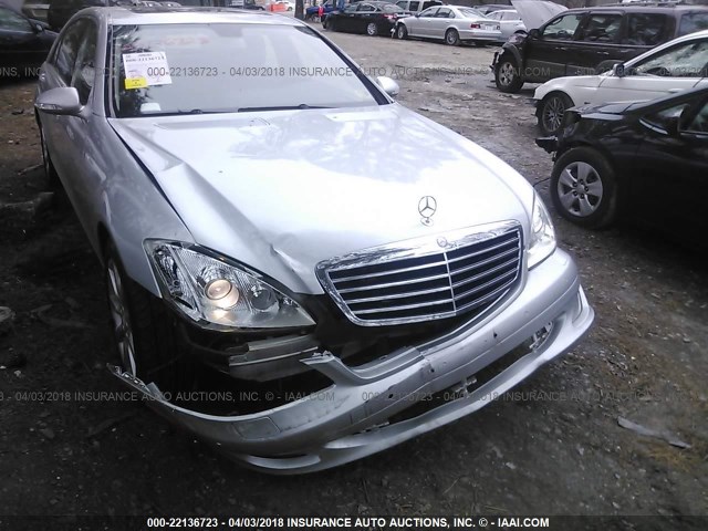 WDDNG86X68A224843 - 2008 MERCEDES-BENZ S 550 4MATIC SILVER photo 6