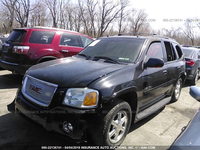 1GKET63MX52313233 - 2005 GMC ENVOY DENALI BLACK photo 2