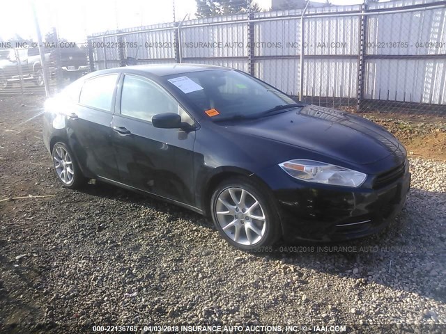 1C3CDFBA1DD156514 - 2013 DODGE DART SXT BLACK photo 1