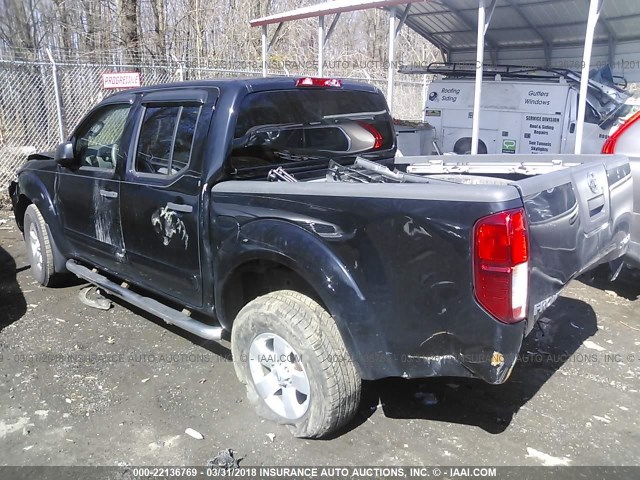 1N6AD0EV2CC442923 - 2012 NISSAN FRONTIER S/SV/SL/PRO-4X BLACK photo 3