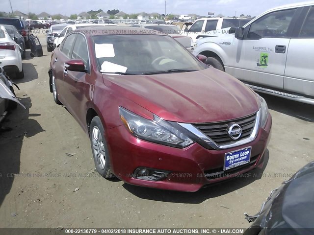 1N4BL3AP8HC118374 - 2017 NISSAN ALTIMA 3.5SL/3.5 SR RED photo 1