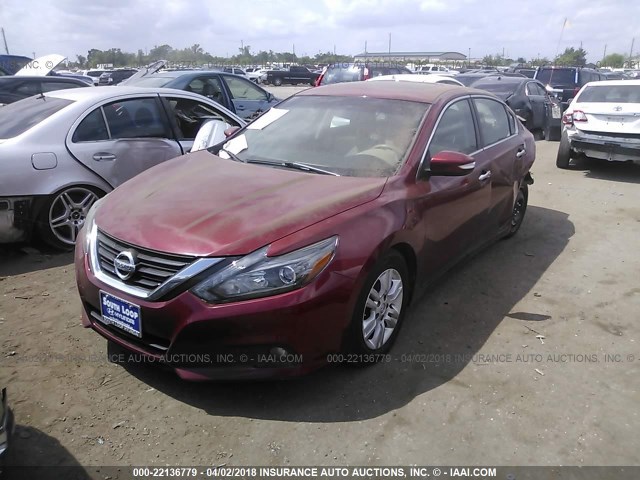 1N4BL3AP8HC118374 - 2017 NISSAN ALTIMA 3.5SL/3.5 SR RED photo 2