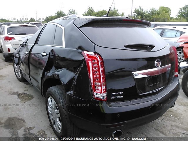 3GYFNBE39ES646285 - 2014 CADILLAC SRX LUXURY COLLECTION BLACK photo 3