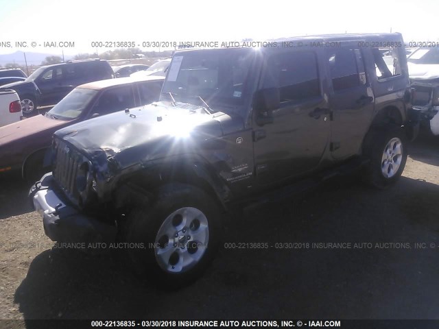 1C4HJWEG4EL167704 - 2014 JEEP WRANGLER UNLIMITE SAHARA GRAY photo 6