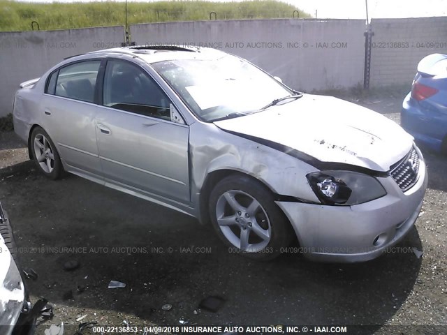 1N4BL11D35N903752 - 2005 NISSAN ALTIMA SE/SL/SE-R SILVER photo 1