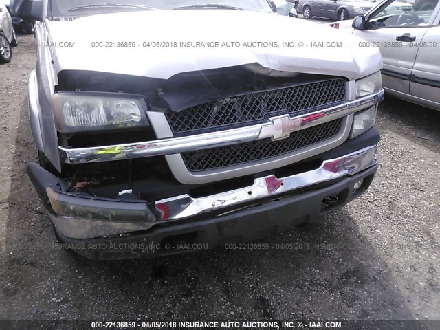 1GCGK23U04F144959 - 2004 CHEVROLET SILVERADO K2500 SILVER photo 6