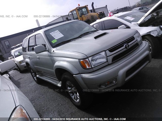 JT3HN86R410359723 - 2001 TOYOTA 4RUNNER SR5 SILVER photo 1