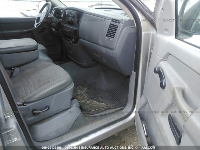 1D7HA18K37J639639 - 2007 DODGE RAM 1500 ST SILVER photo 5