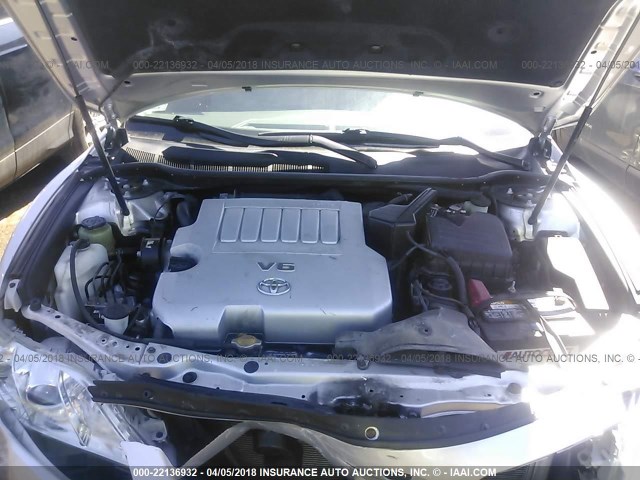 4T1BK46K59U591012 - 2009 TOYOTA CAMRY SE/LE/XLE 棕色 照片 10