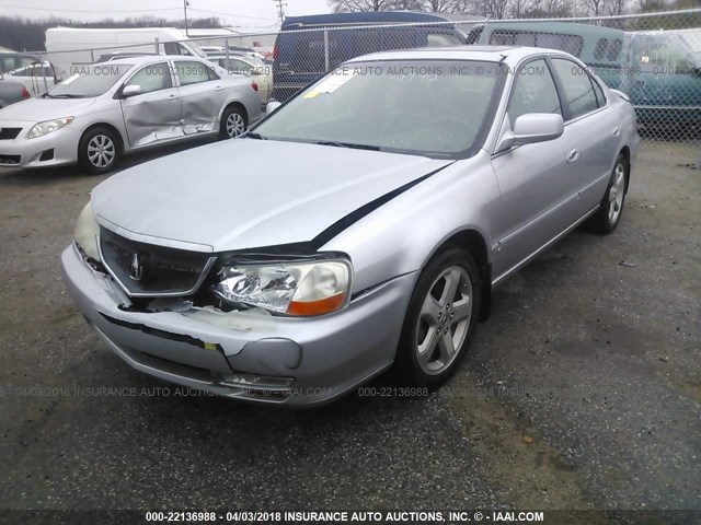 19UUA56903A025580 - 2003 ACURA 3.2TL TYPE-S SILVER photo 2