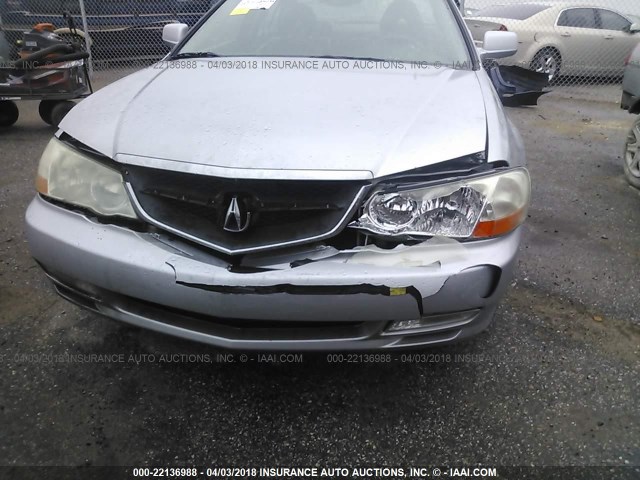 19UUA56903A025580 - 2003 ACURA 3.2TL TYPE-S SILVER photo 6