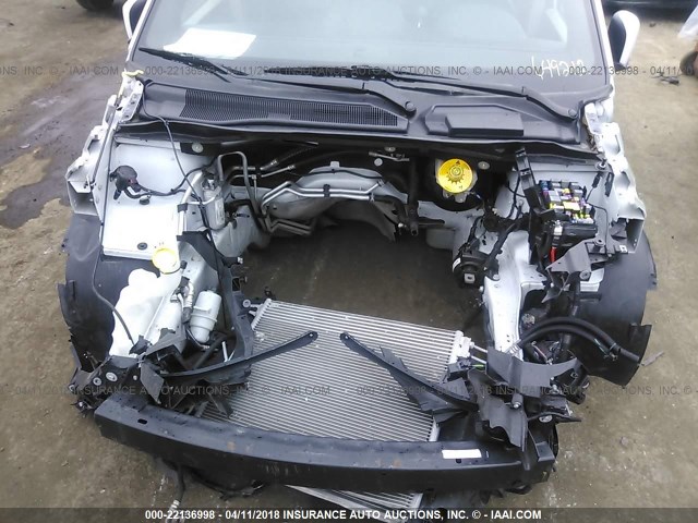 2C4RDGCG5HR649212 - 2017 DODGE GRAND CARAVAN SXT WHITE photo 10