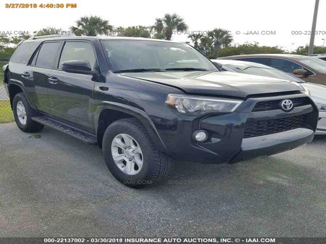 JTEBU5JR8H5433681 - 2017 TOYOTA 4RUNNER SR5 PREM/LTDL/TRAIL/TRD BLACK photo 12