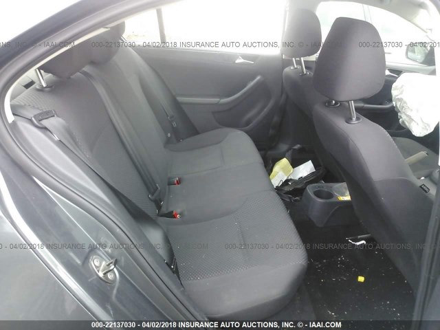 3VW1K7AJ5DM251711 - 2013 VOLKSWAGEN JETTA S 灰色 照片 8