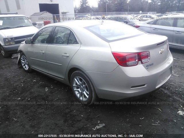 1G11C5SL3EF271485 - 2014 CHEVROLET MALIBU 1LT 香槟色 照片 3