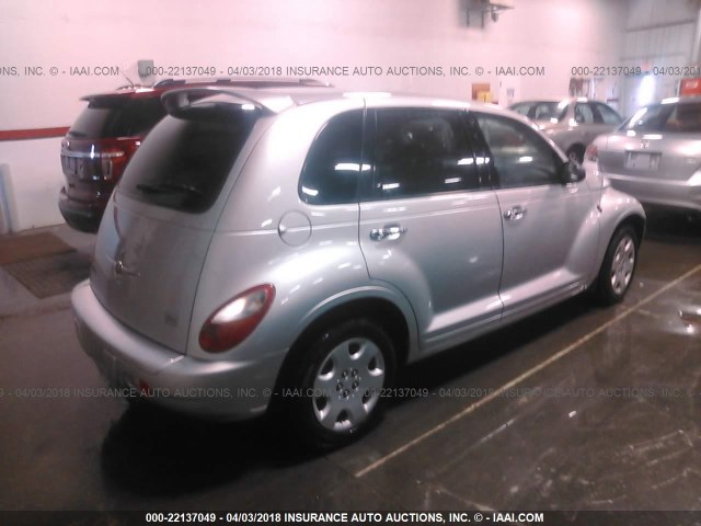 3A4FY58B17T616271 - 2007 CHRYSLER PT CRUISER TOURING SILVER photo 4