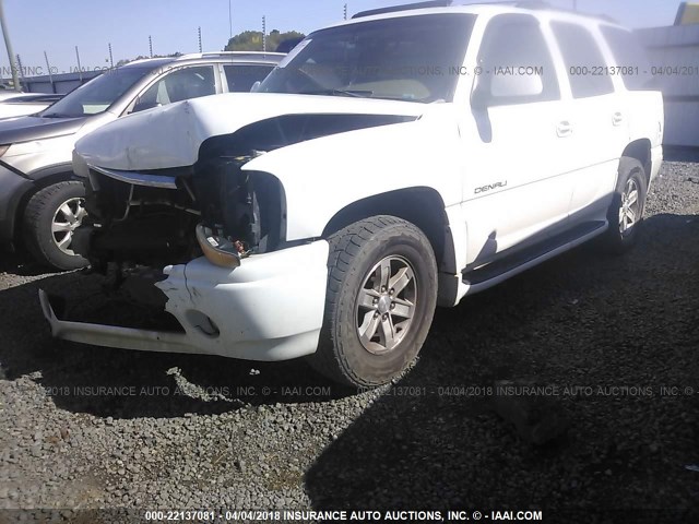 1GKEK63UX2J260196 - 2002 GMC DENALI WHITE photo 2