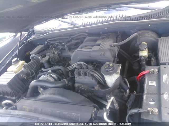 1FMZU73K24UB17624 - 2004 FORD EXPLORER XLT/XLT SPORT/NBX BLUE photo 10