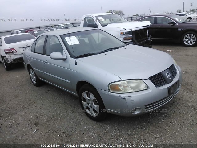 3N1CB51D34L863814 - 2004 NISSAN SENTRA 1.8/1.8S SILVER photo 1