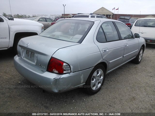 3N1CB51D34L863814 - 2004 NISSAN SENTRA 1.8/1.8S SILVER photo 4