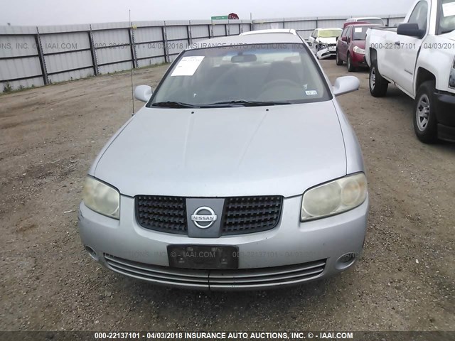 3N1CB51D34L863814 - 2004 NISSAN SENTRA 1.8/1.8S SILVER photo 6