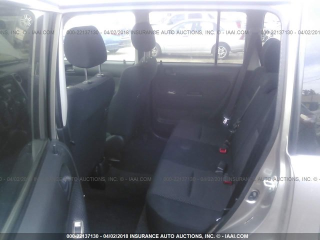JTLKT324850216482 - 2005 TOYOTA SCION XB GRAY photo 8