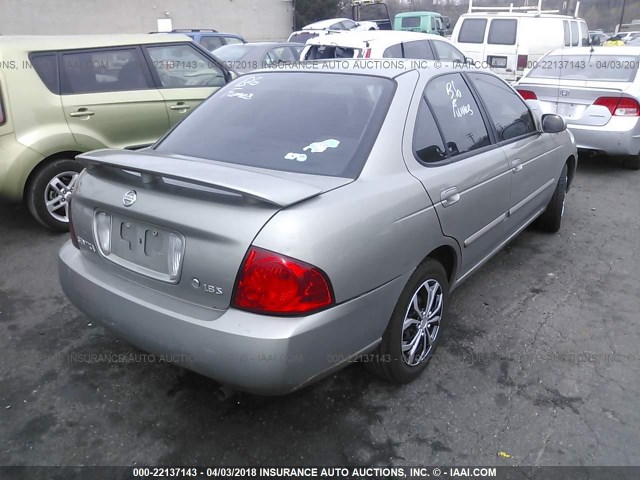 3N1CB51D15L501286 - 2005 NISSAN SENTRA 1.8/1.8S GRAY photo 4