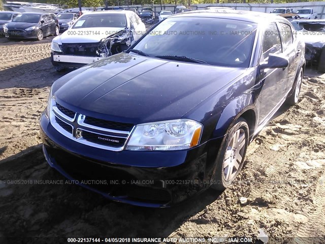 1B3BD4FB3BN515286 - 2011 DODGE AVENGER EXPRESS 黑色 照片 2