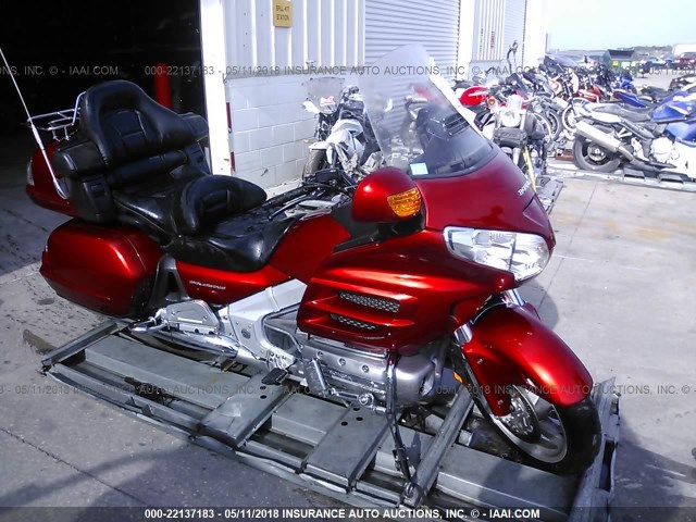 1HFSC47FX8A713839 - 2008 HONDA GL1800 RED photo 1