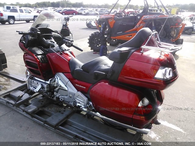 1HFSC47FX8A713839 - 2008 HONDA GL1800 RED photo 3