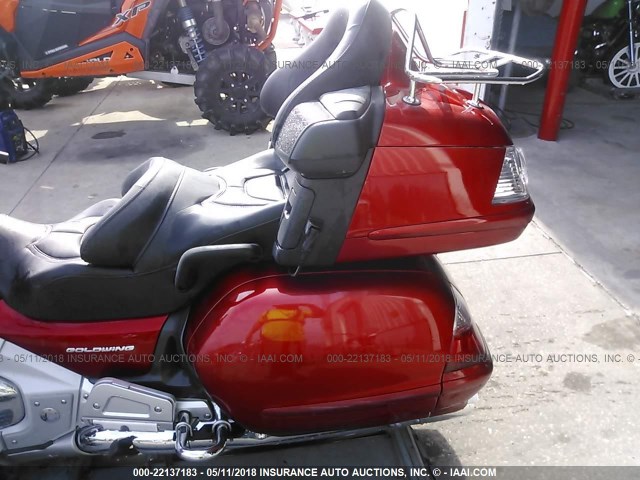 1HFSC47FX8A713839 - 2008 HONDA GL1800 RED photo 6