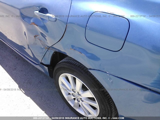 JTDBL40E799052110 - 2009 TOYOTA COROLLA LE/XLE BLUE photo 6