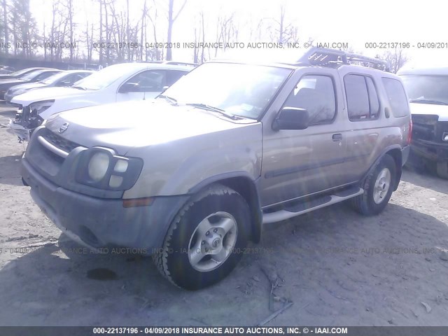 5N1ED28Y83C652444 - 2003 NISSAN XTERRA XE/SE GRAY photo 2