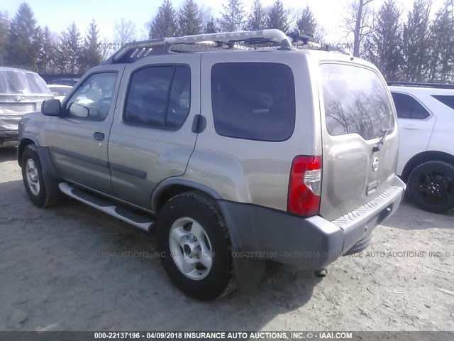 5N1ED28Y83C652444 - 2003 NISSAN XTERRA XE/SE GRAY photo 3