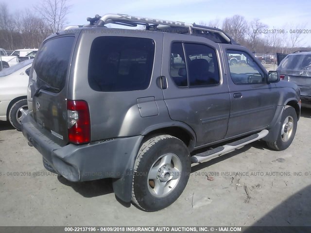 5N1ED28Y83C652444 - 2003 NISSAN XTERRA XE/SE GRAY photo 4