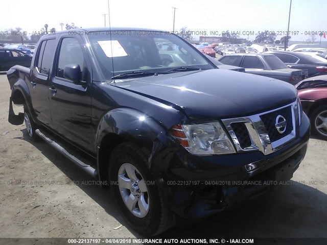 1N6AD0ER0CC400608 - 2012 NISSAN FRONTIER S/SV/SL/PRO-4X GRAY photo 1