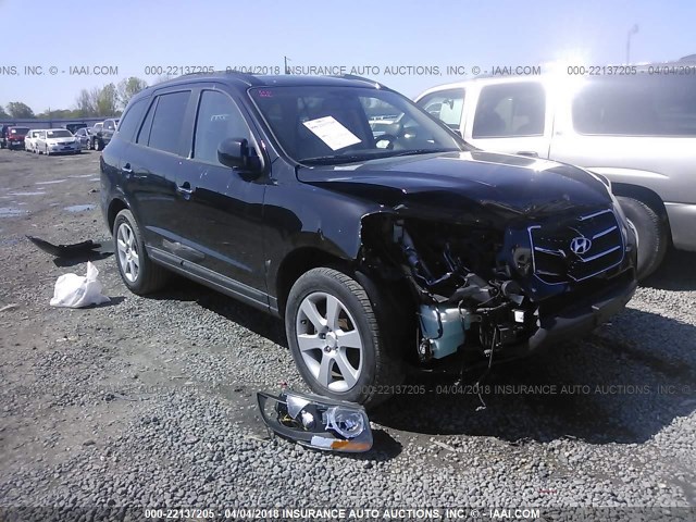 5NMSH13E39H264681 - 2009 HYUNDAI SANTA FE SE/LIMITED BLACK photo 6