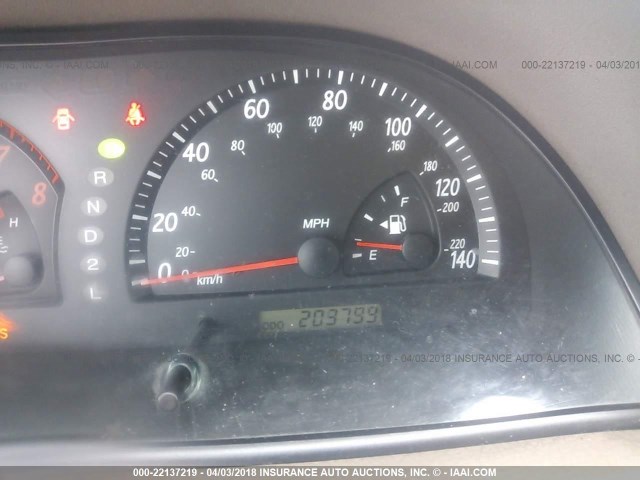 4T1BF32K62U519634 - 2002 TOYOTA CAMRY LE/XLE/SE Жасыл фото 7