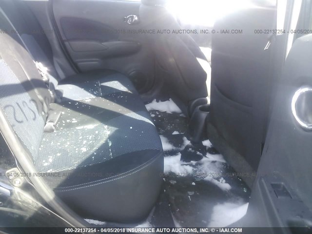 3N1CE2CP7FL435583 - 2015 NISSAN VERSA NOTE S/S PLUS/SV/SL/SR BLACK photo 8