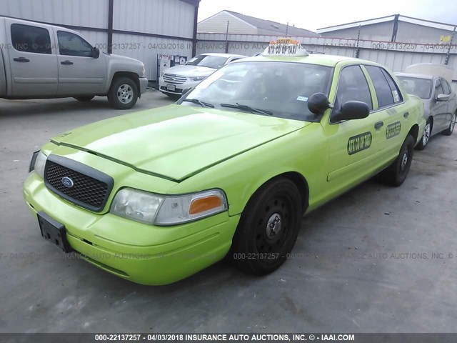 2FAHP71WX7X117158 - 2007 FORD CROWN VICTORIA POLICE INTERCEPTOR GREEN photo 2