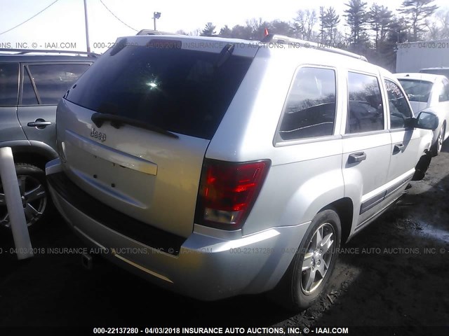 1J4GR48K06C308076 - 2006 JEEP GRAND CHEROKEE LAREDO/COLUMBIA/FREEDOM SILVER photo 4