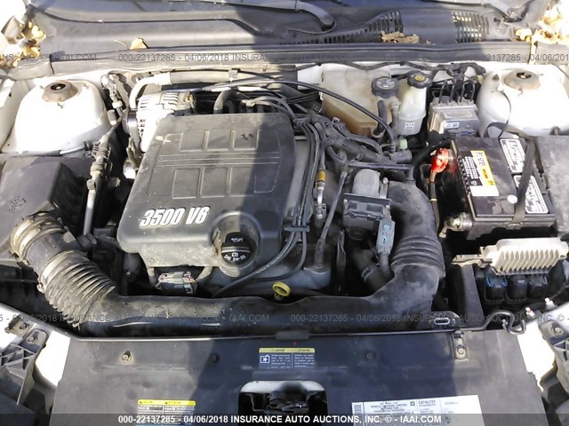 1G1ZT54815F263574 - 2005 CHEVROLET MALIBU LS 白色 照片 10