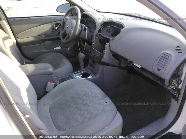 1G1ZT54815F263574 - 2005 CHEVROLET MALIBU LS 白色 照片 5